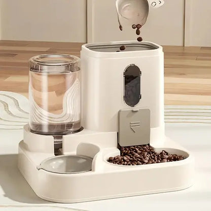 2 in 1 Dog and Cat Feeder with Water Dispenser Avento-store.com
