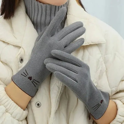 Cat Touchscreen Winter Gloves for Women Avento-store.com
