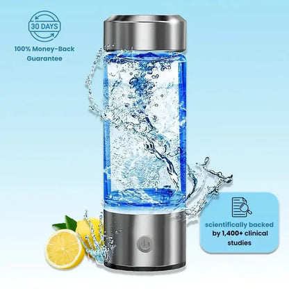 Hydrogen Water Generator Bottle with USB Charging and One-Button Operation, 300 ml Avento Goods