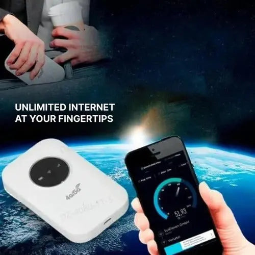Mobile WiFi Hotspot with 150 Mbps Speeds and Compact Pocket Design, USB Cable Included Avento Goods