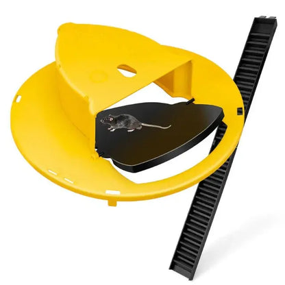 Humane Mouse Trap with Automatic Reset and Multi-Catch Design, Fits 5-Gallon Buckets Avento Goods