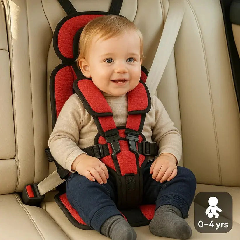 Travel Car Seat for Kids with Five-Point Harness and Foldable Lightweight Design Avento Goods