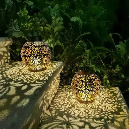 Solar LED Pendant Light with Remote Control and Separate Solar Panel, Weatherproof Housing Avento Goods