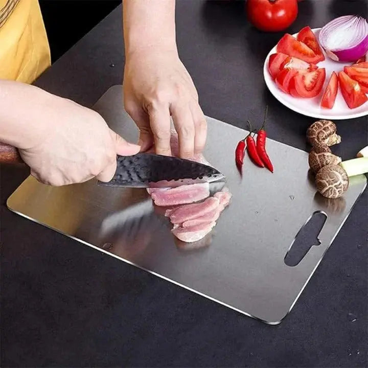 Cutting Board with Hanging Slot and Dishwasher Safe, Slim Composite Nonporous Surface Avento Goods
