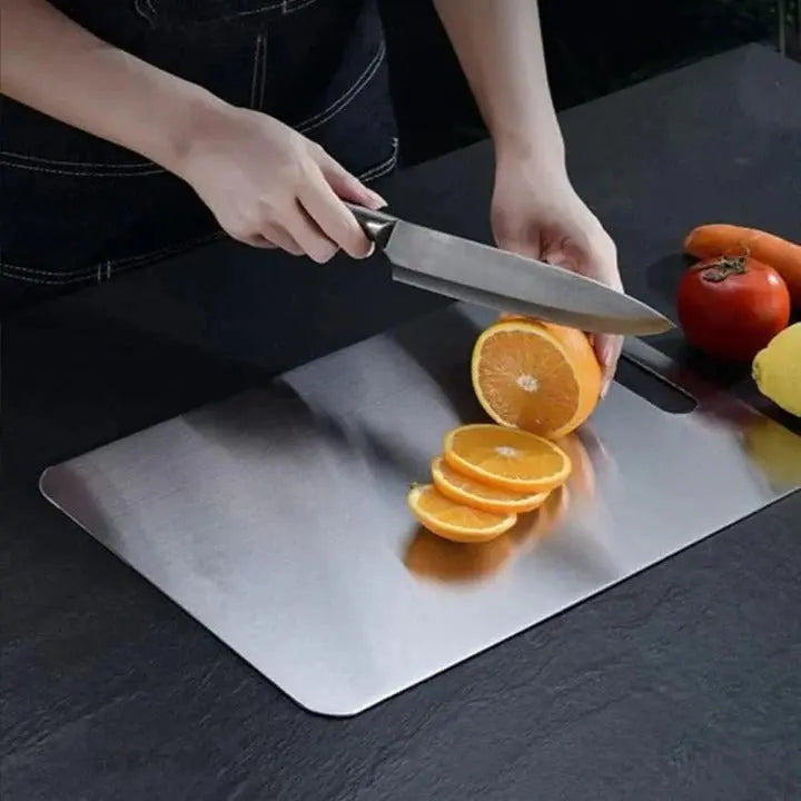 Cutting Board with Hanging Slot and Dishwasher Safe, Slim Composite Nonporous Surface Avento Goods