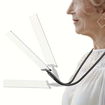 Hands-Free Magnifier with Flexible Gooseneck and Stable Stand, Wide Optical Lens Avento Goods