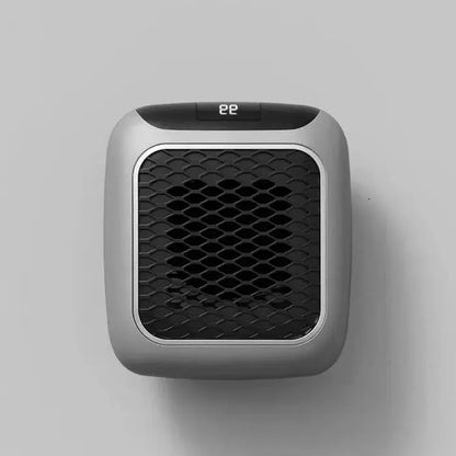 Plug-In Space Heater with Digital Thermostat and 12-Hour Timer, Compact 800W Whisper-Quiet Avento Goods