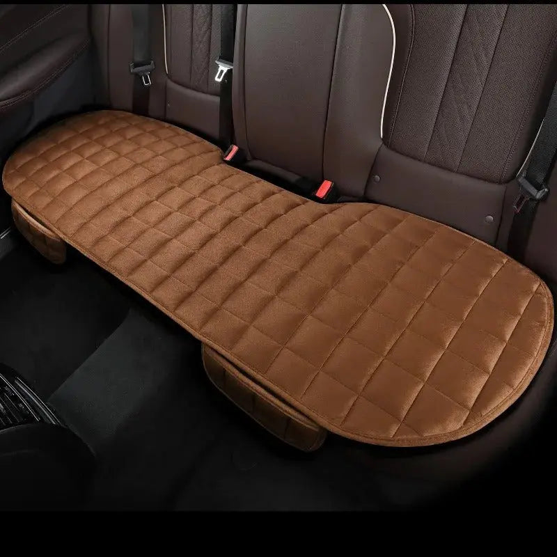 Backseat Cushion Cover with High-Density Foam and Breathable Velvet, Non-Slip Backing Avento Goods