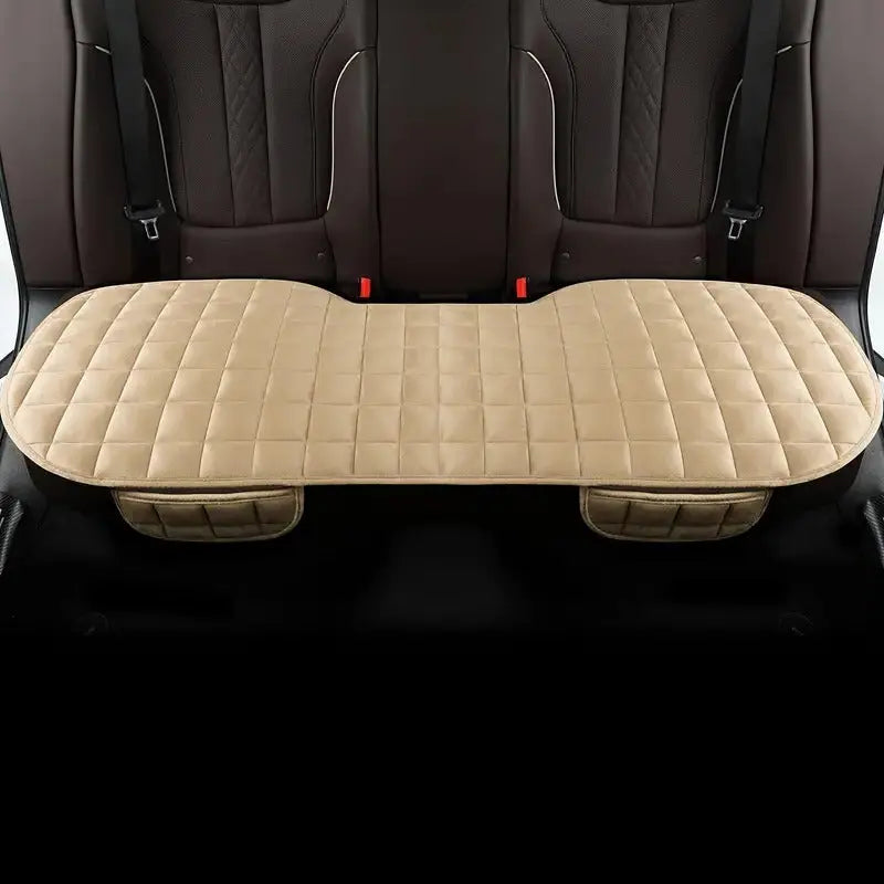 Backseat Cushion Cover with High-Density Foam and Breathable Velvet, Non-Slip Backing Avento Goods
