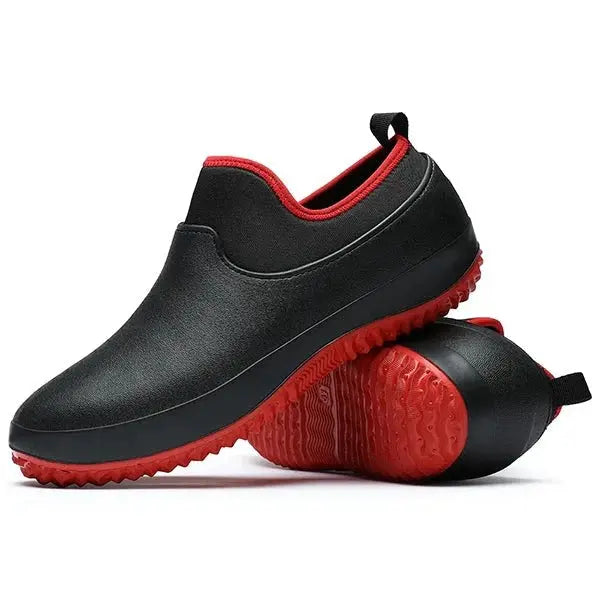 Slip-On Work Shoes with Water-Resistant Uppers and High-Traction Sole, Cushioned Insole Avento Goods