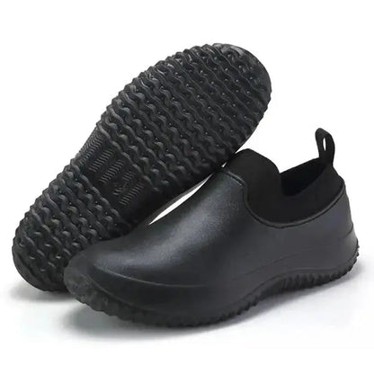 Slip-On Work Shoes with Water-Resistant Uppers and High-Traction Sole, Cushioned Insole Avento Goods