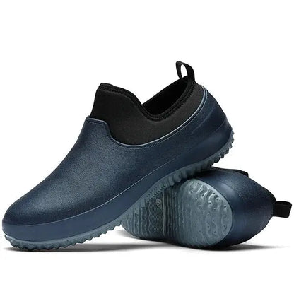 Slip-On Work Shoes with Water-Resistant Uppers and High-Traction Sole, Cushioned Insole Avento Goods