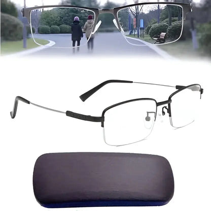 Progressive Glasses with Light-Adaptive Tint and Anti-Reflective Coating Avento Goods