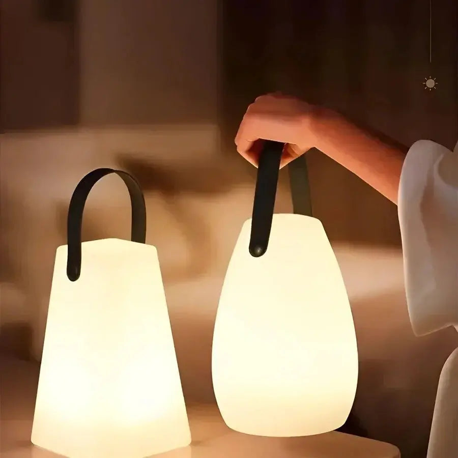 LED Table Lamp with Cordless Rechargeable Battery and Waterproof Design, USB-C Charging Avento Goods