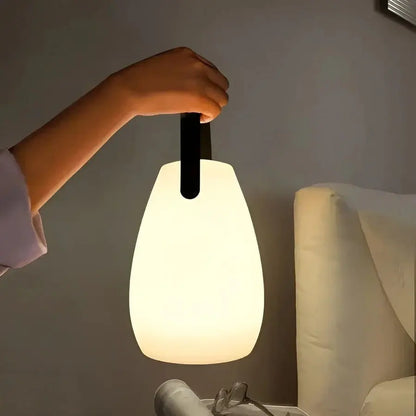 LED Table Lamp with Cordless Rechargeable Battery and Waterproof Design, USB-C Charging Avento Goods