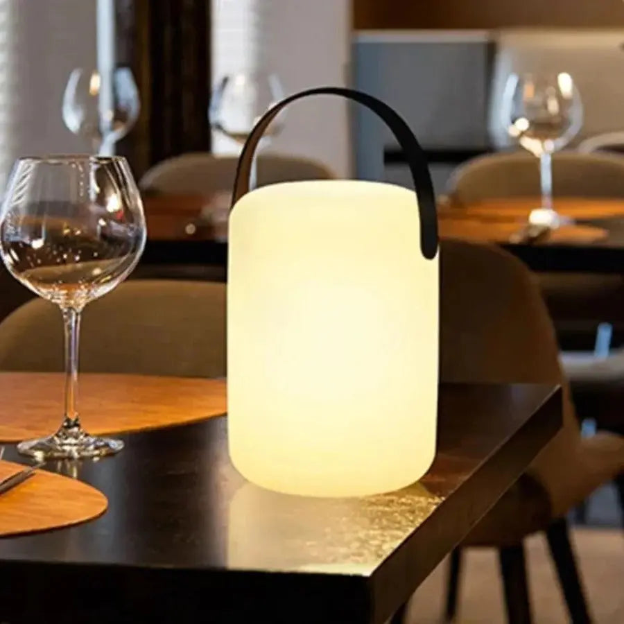 LED Table Lamp with Cordless Rechargeable Battery and Waterproof Design, USB-C Charging Avento Goods