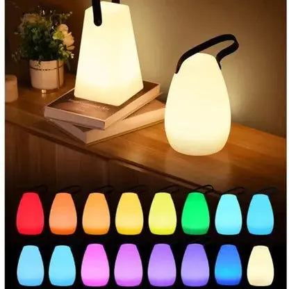 LED Table Lamp with Cordless Rechargeable Battery and Waterproof Design, USB-C Charging Avento Goods