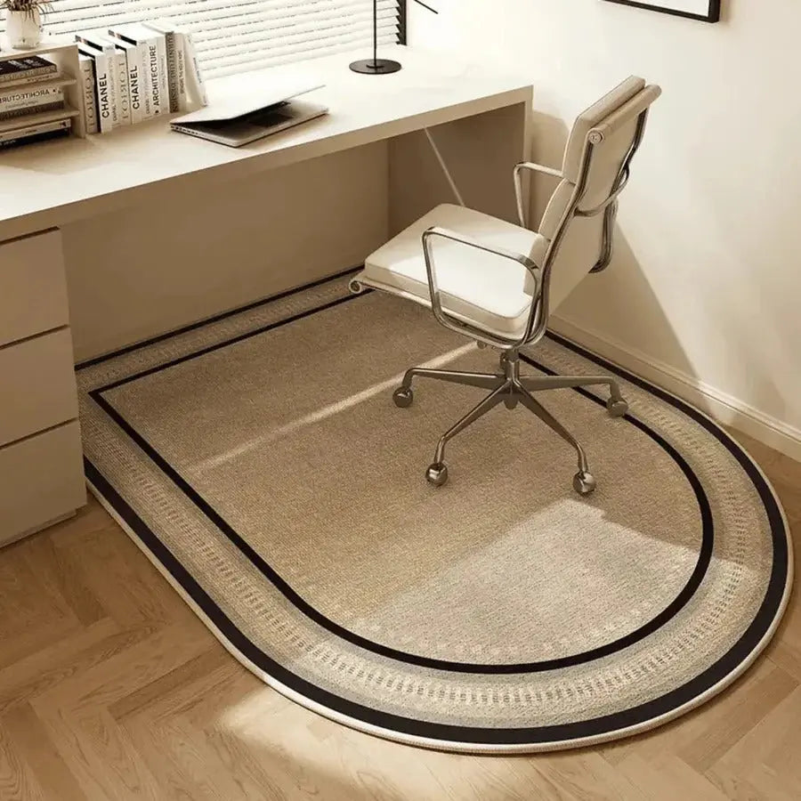 Chair Mat with Non-Slip Backing and Short Pile Surface for Hardwood Floors Avento Goods