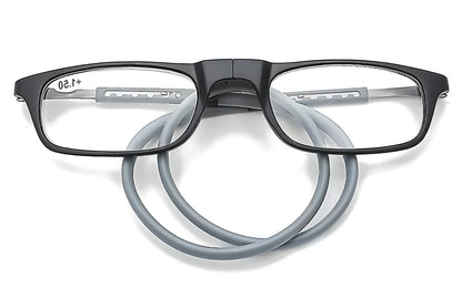 Reading Glasses with Magnetic Bridge and Hanging Neck, Lightweight Unisex Avento Goods