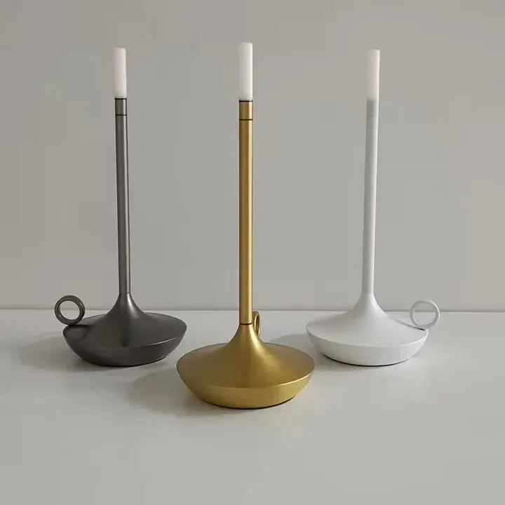 Rechargeable Touch Table Lamp with Smooth Dimming and Warm White LED, USB Charging Avento Goods