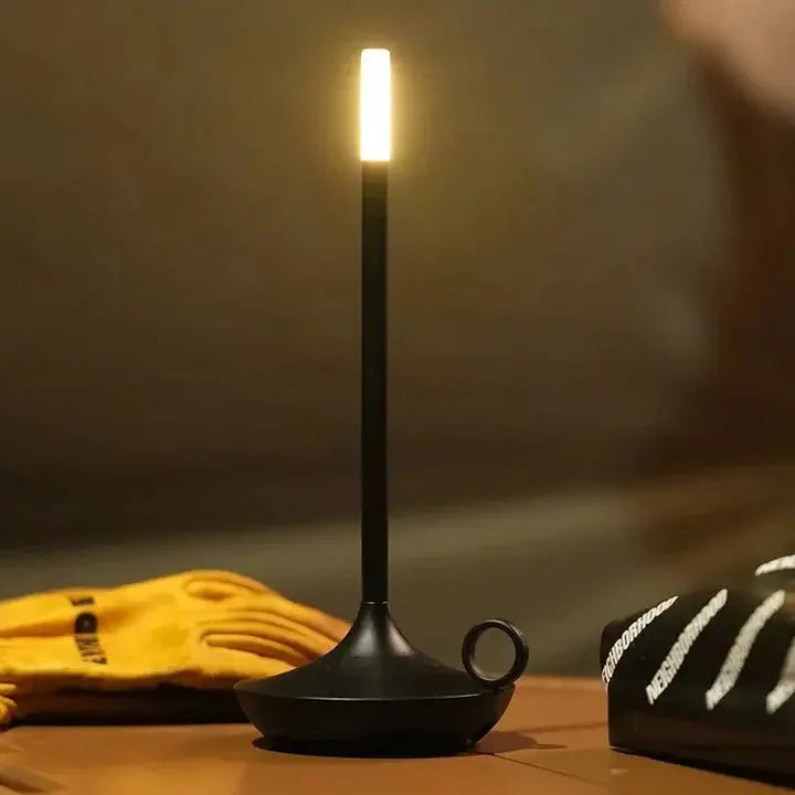 Rechargeable Touch Table Lamp with Smooth Dimming and Warm White LED, USB Charging Avento Goods