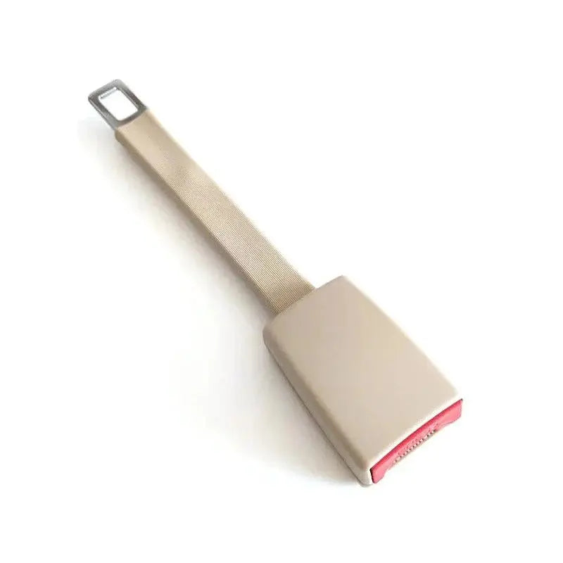 Seat Belt Extender 11in Rigid Stem with Upright Buckle and Toolless Click-In for Most Cars Avento Goods
