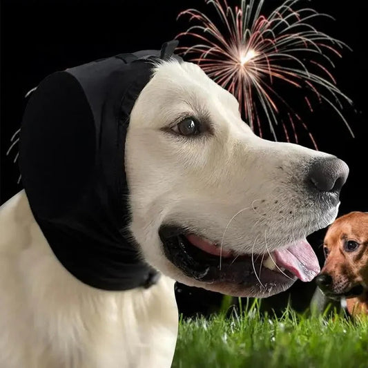 Dog Ear Covers with Noise Reduction and Hooded Warm Lining, Adjustable Fit