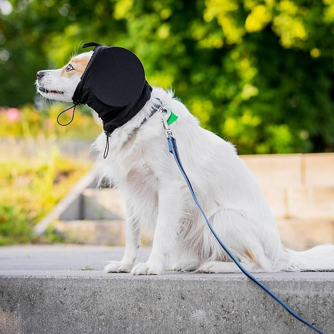 Dog Ear Covers with Noise Reduction and Hooded Warm Lining, Adjustable Fit