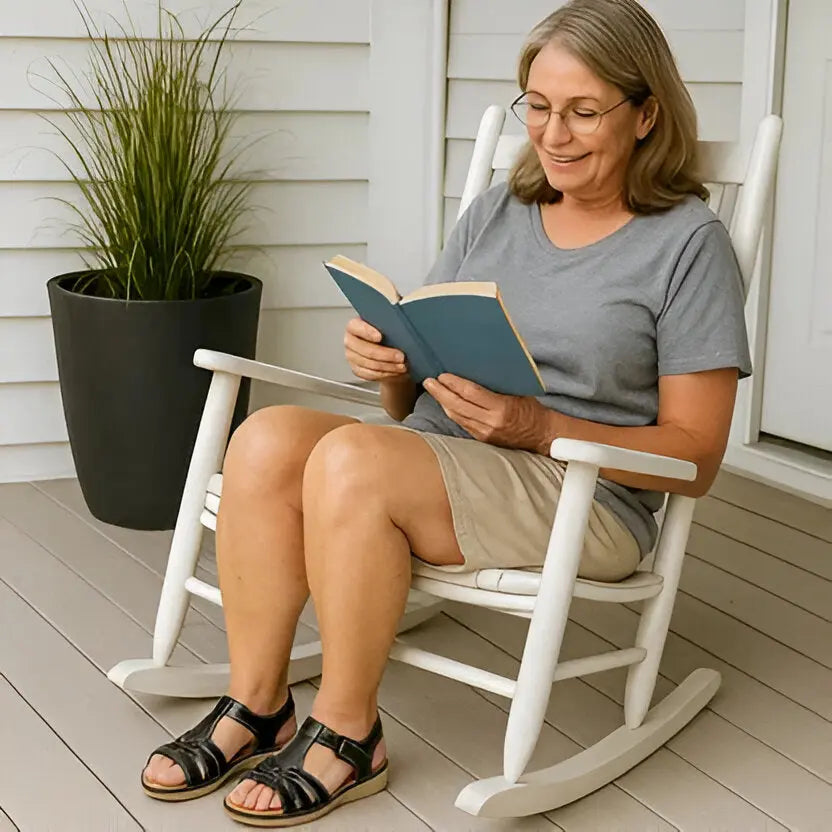 Women's Comfort Sandals with Contoured Footbed and Adjustable Straps, Cushioned Midsole Avento Goods