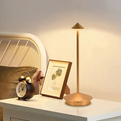 Rechargeable LED Desk Lamp with Touch Controls and 3 Color Modes, USB Charging Avento Goods