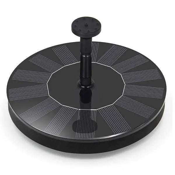 Solar Garden Fountain with Integrated Solar Panel and Adjustable Spray, Floating 7-Inch Avento Goods