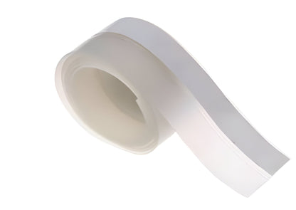 Door Draft Seal Strip with Self-Adhesive Backing and Flexible Clear Profile, 5m
