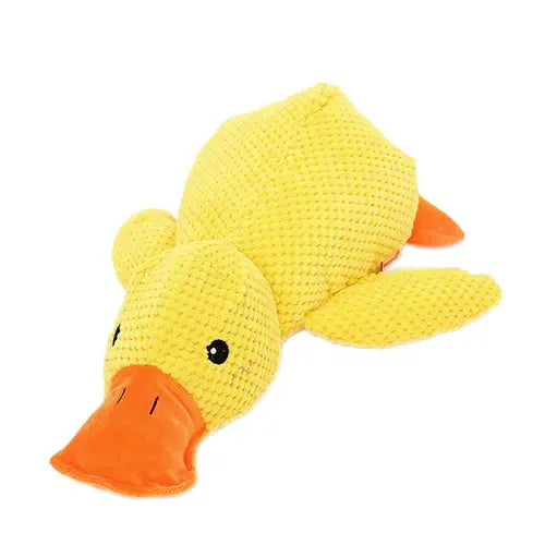 Plush Duck Dog Toy with Deep Quack and Reinforced Stitching, Machine Washable Avento Goods
