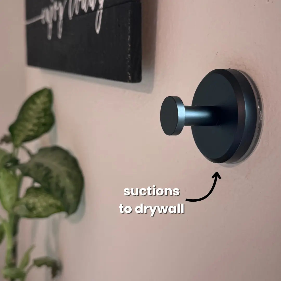 Suction Cup Hook with Locking Vacuum Seal and 15 Lb Load Capacity for Smooth Surfaces Avento Goods