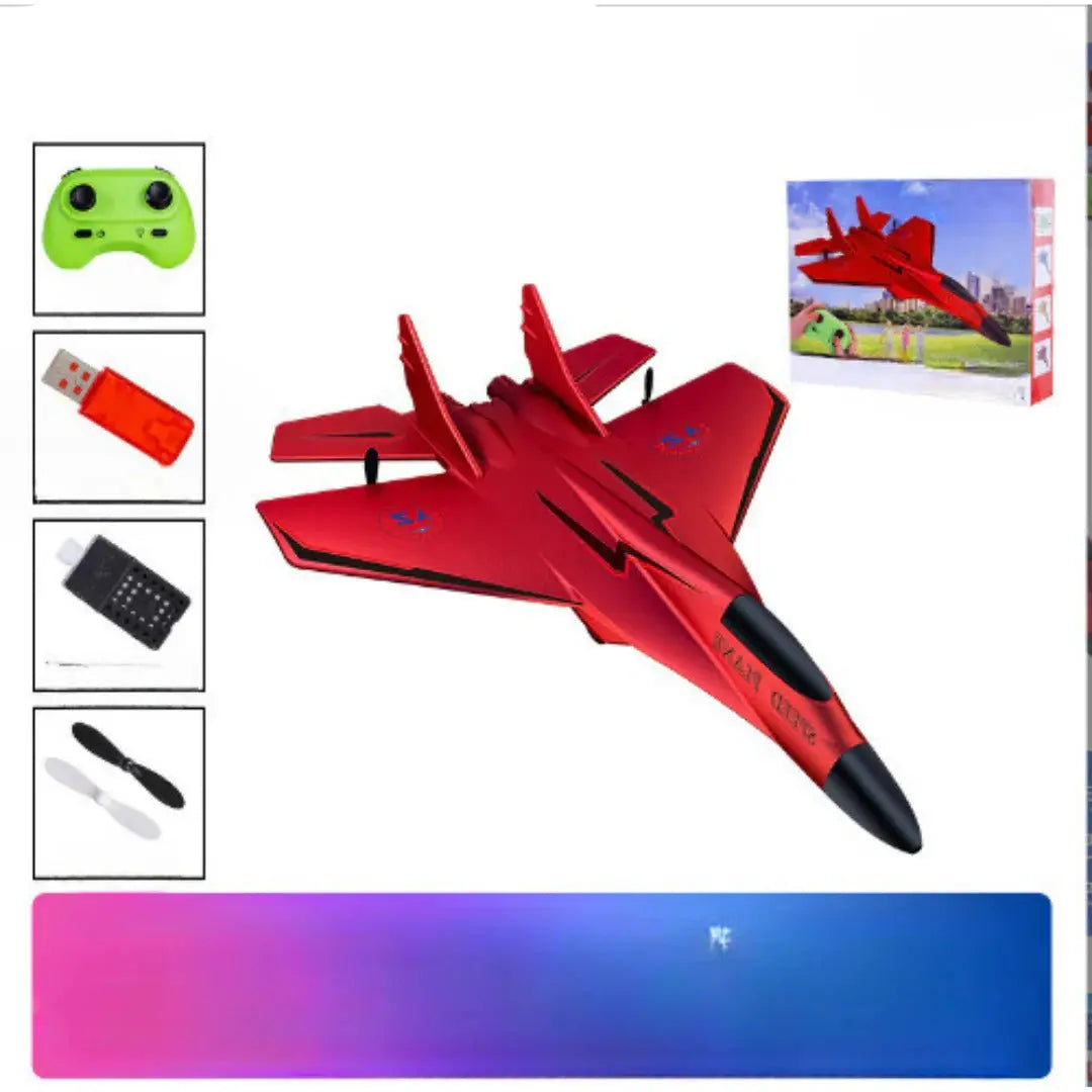 Remote Control Airplane with Impact-Resistant Frame and Stable Flight, USB Rechargeable Avento Goods