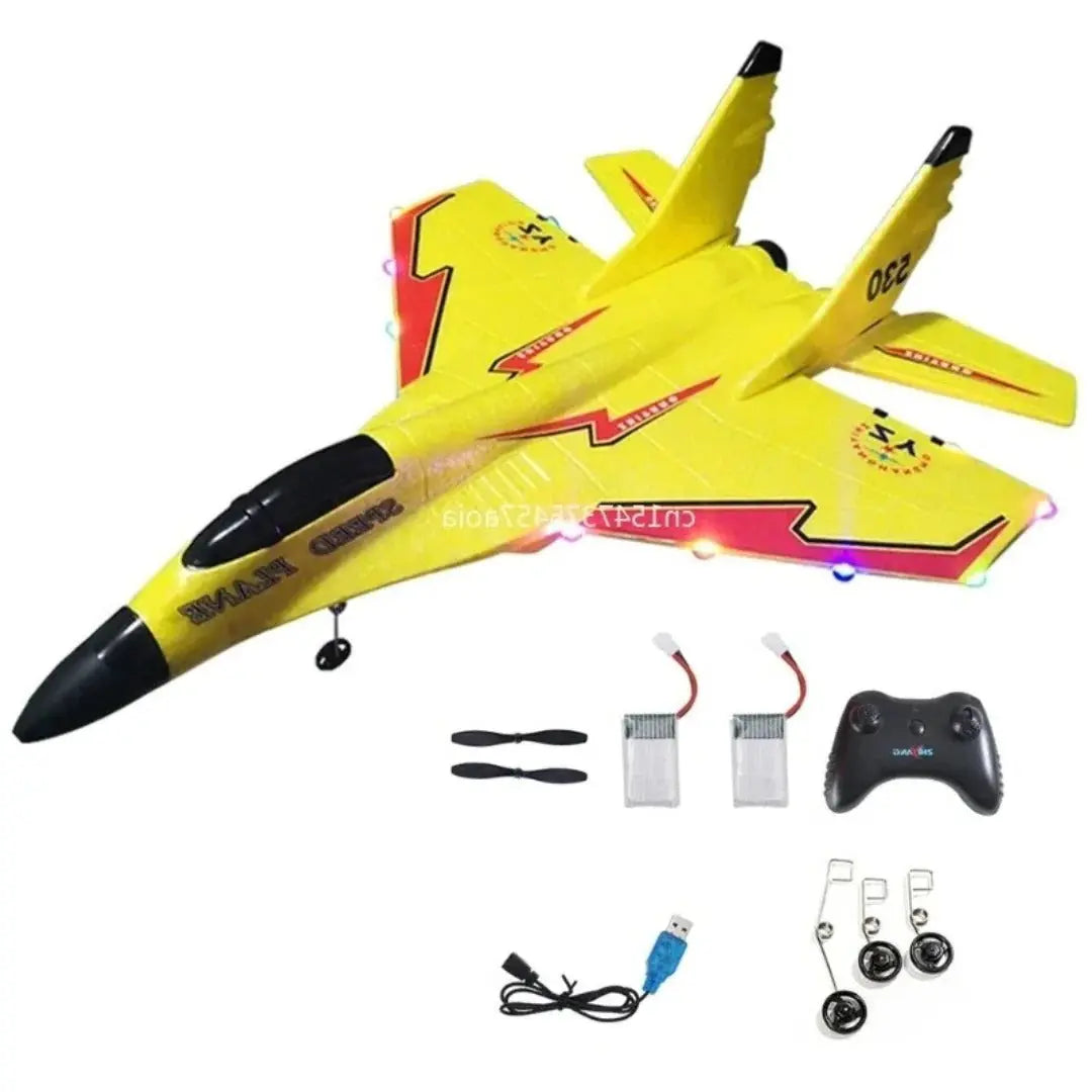 Remote Control Airplane with Impact-Resistant Frame and Stable Flight, USB Rechargeable Avento Goods