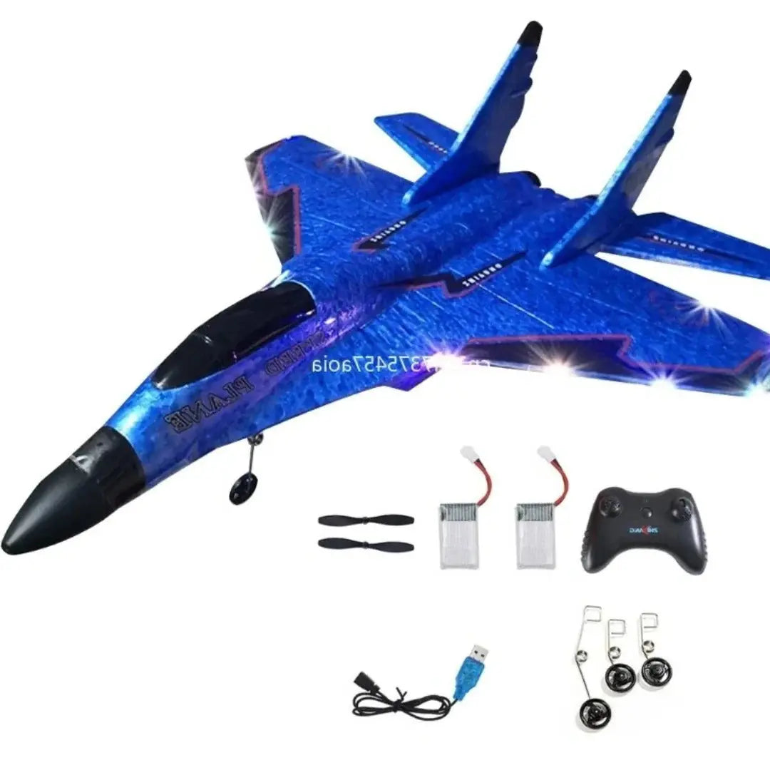Remote Control Airplane with Impact-Resistant Frame and Stable Flight, USB Rechargeable Avento Goods