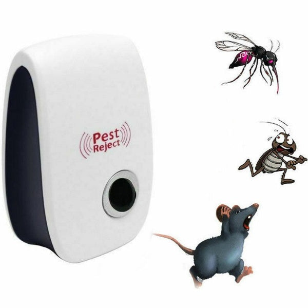 Ultrasonic Pest Repeller with Adaptive Cycling and Silent Operation, 800 Sq Ft