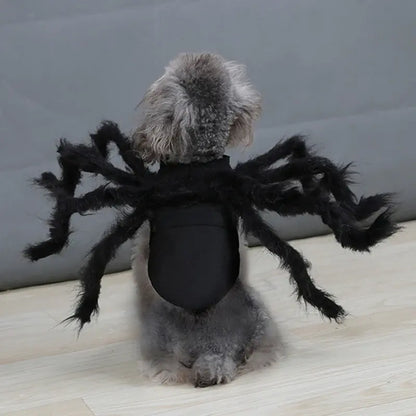 Spider Costume for Pets with Realistic 3D Legs and Adjustable Fit, Soft Breathable Fabric Avento Goods