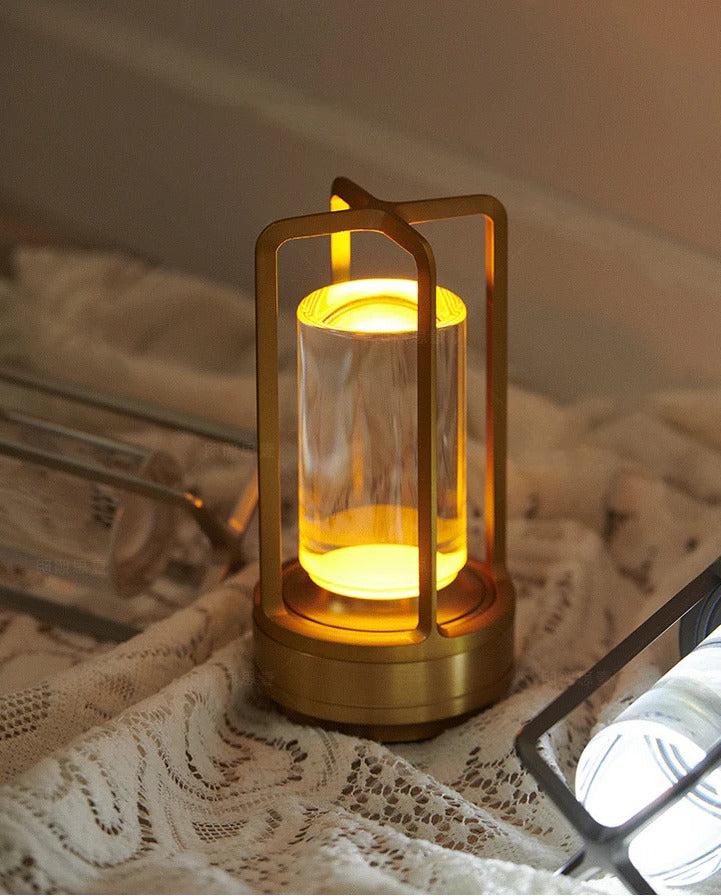 Cordless Table Lamp with USB-C Charging and Touch Dimming, Adjustable Color Temp