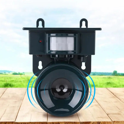 Motion Activated Bird Deterrent with Solar Power and Adjustable Sound, Weather Resistant Avento Goods