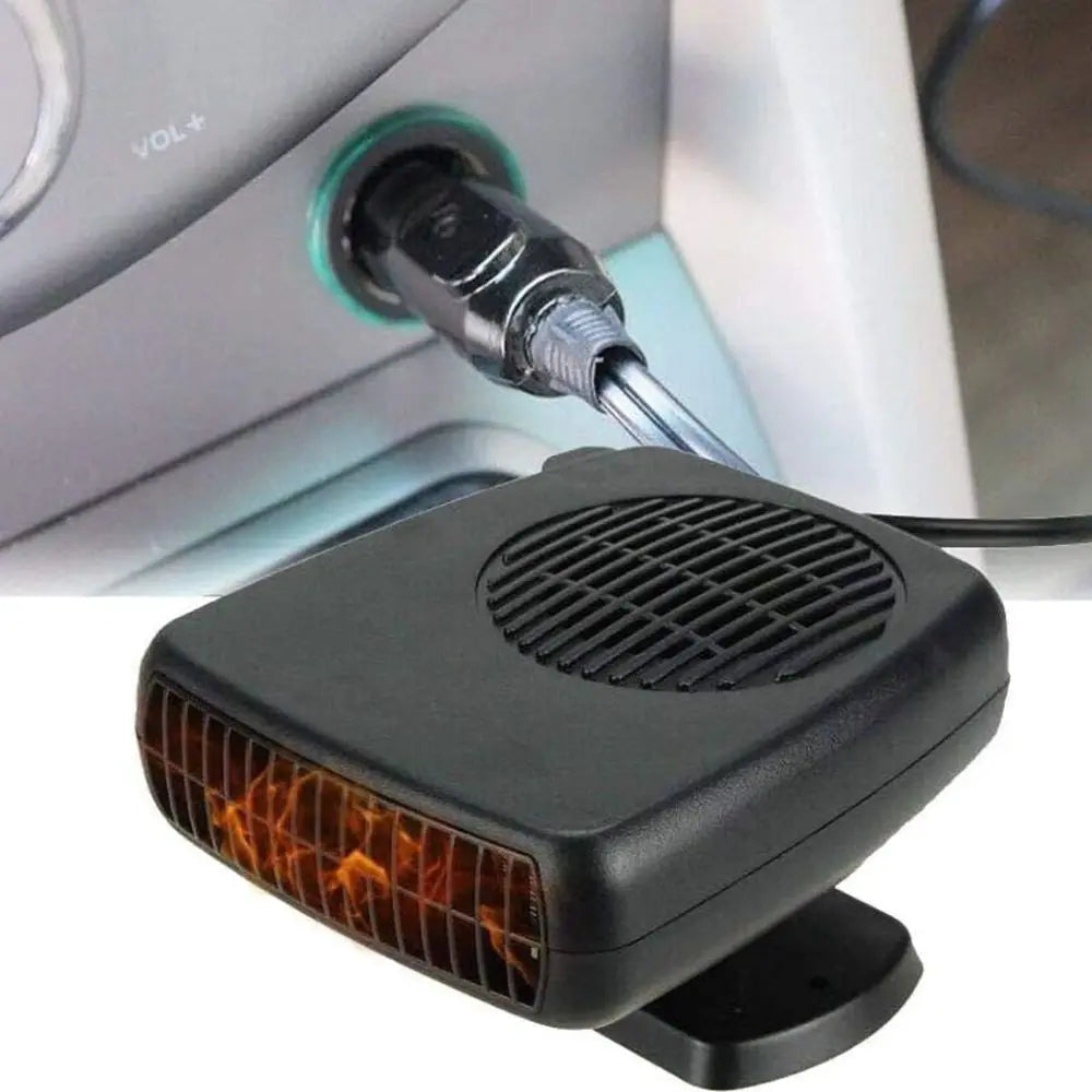 12V Car Heater with Ceramic Heating Element and Dual Heat/Fan Modes, 150-300W Avento Goods