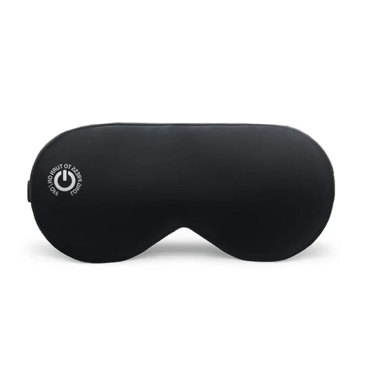 Heated Eye Mask with Rechargeable Battery and Detachable Silk-Like Cover, 3 Heat Levels Avento Goods