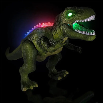 Remote Control Dinosaur Toy with LED Eyes and Walking Roar, Rechargeable 17-Inch Avento Goods
