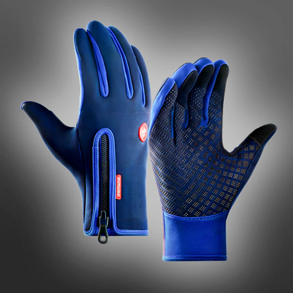 Waterproof Winter Gloves with Touchscreen Tips and Textured Grip, Breathable Insulation