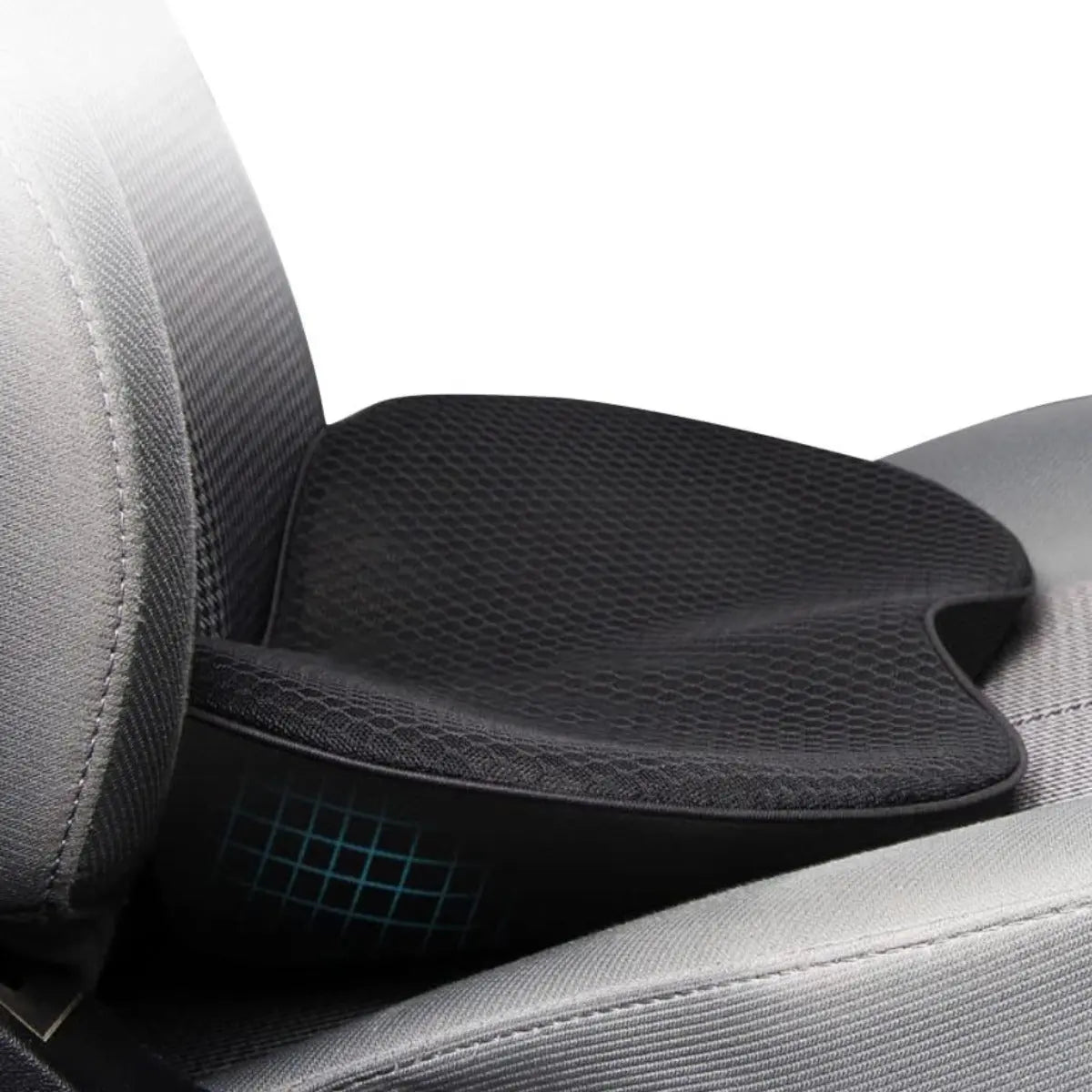 Car Seat Booster Cushion with Memory Foam and Removable Breathable Cover, Non-Slip Base Avento Goods