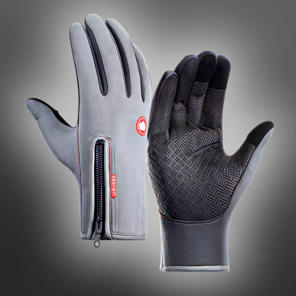 Waterproof Winter Gloves with Touchscreen Tips and Textured Grip, Breathable Insulation