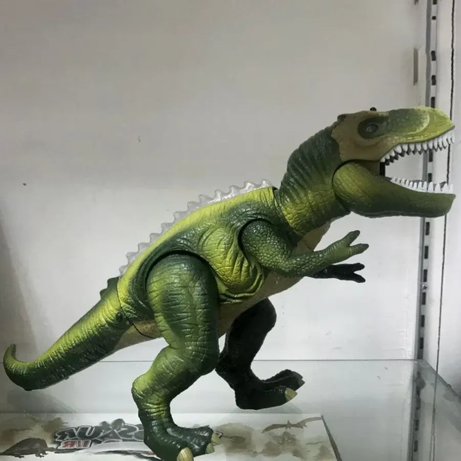 Remote Control Dinosaur Toy with LED Eyes and Walking Roar, Rechargeable 17-Inch Avento Goods