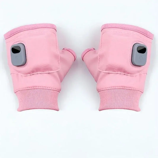 Heated Fingerless Gloves with USB-C Charging and 3 Heat Levels, 1800mAh Battery Avento Goods