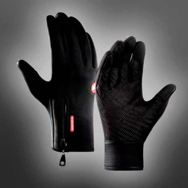 Waterproof Winter Gloves with Touchscreen Tips and Textured Grip, Breathable Insulation